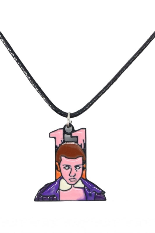 Lantisor cu pandantiv, Eleven Stranger Things, NO1141, 50 cm, Multicolor