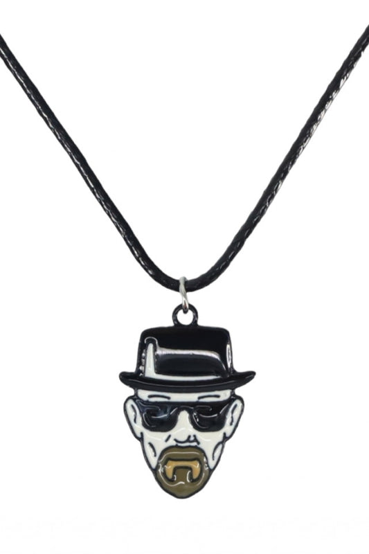 Lantisor cu pandantiv, Heisenberg Breaking Bad, NO1148, 50 cm, Multicolor