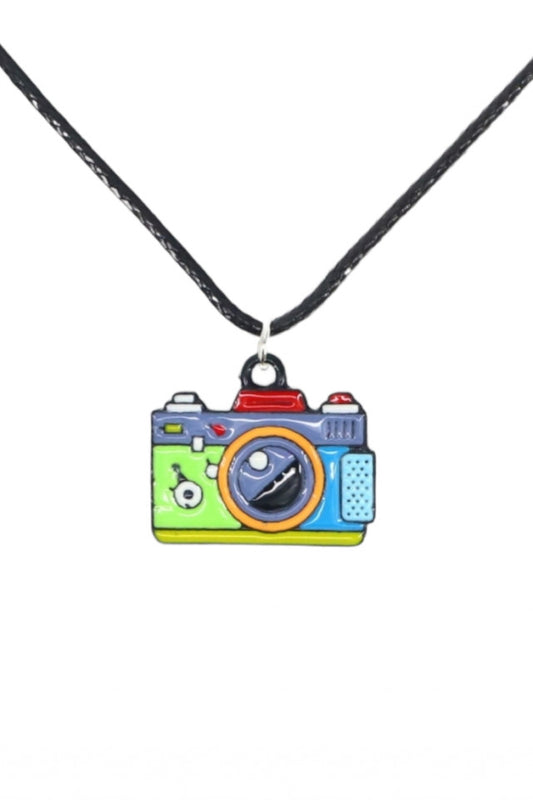 Lantisor cu pandantiv, Instagram, NO1014, 50 cm, Multicolor