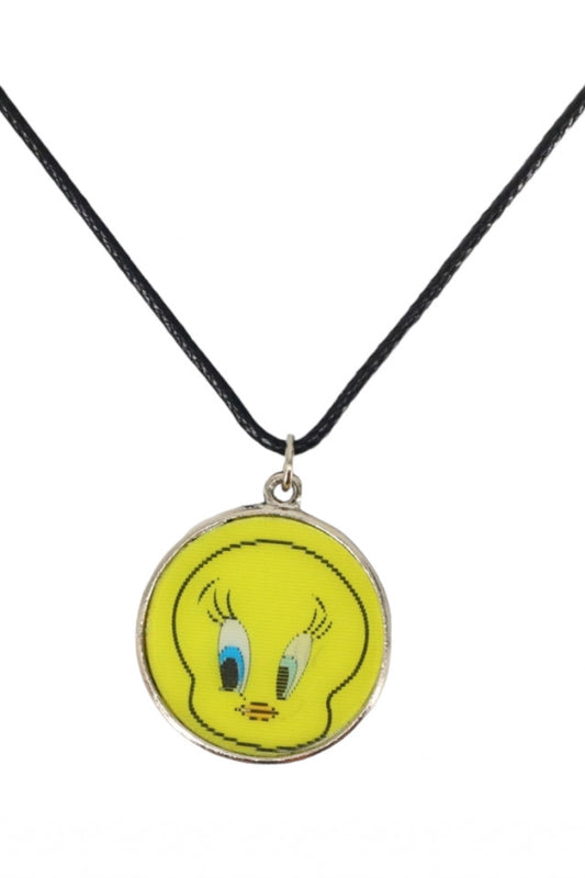 Lantisor cu pandantiv, Looney Tune's Tweety, NO1172, 50 cm, Multicolor