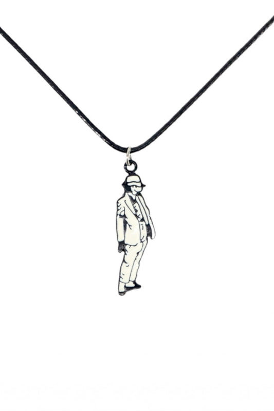 Lantisor cu pandantiv, Michael Jackson, NO1027, 50 cm, Multicolor