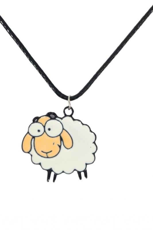 Lantisor cu pandantiv, Oaie, NO1167, 50 cm, Multicolor