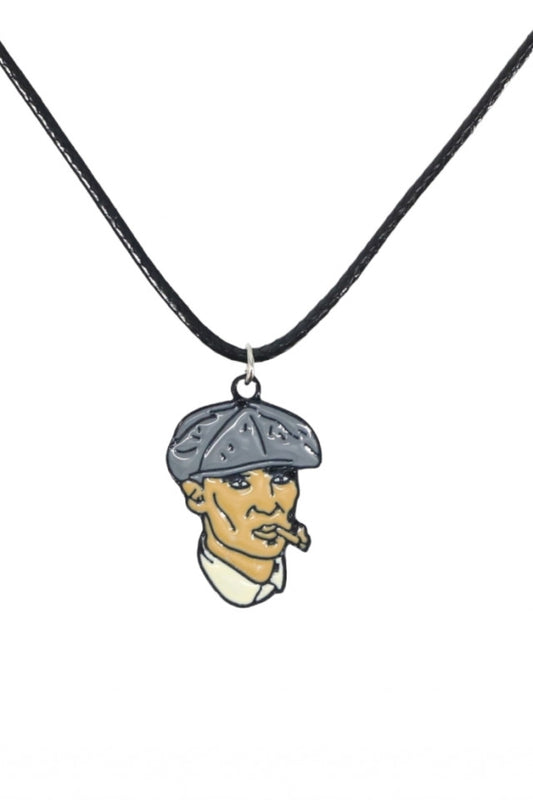 Lantisor cu pandantiv, Peaky Blinders, NO1176, 50 cm, Multicolor