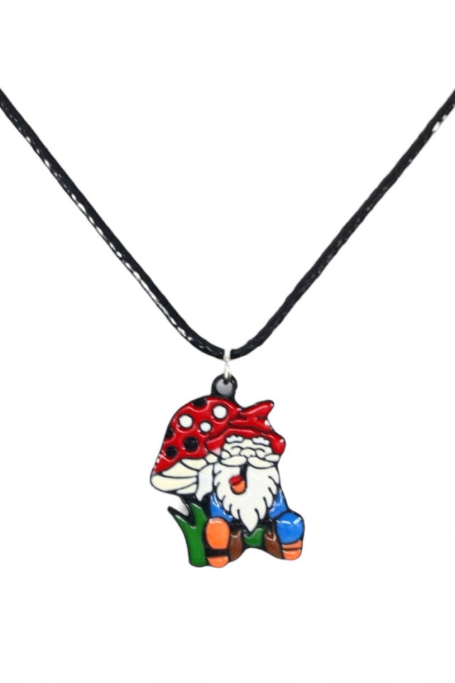 Lantisor cu pandantiv, Pitic de gradina, NO1132, 50 cm, Multicolor