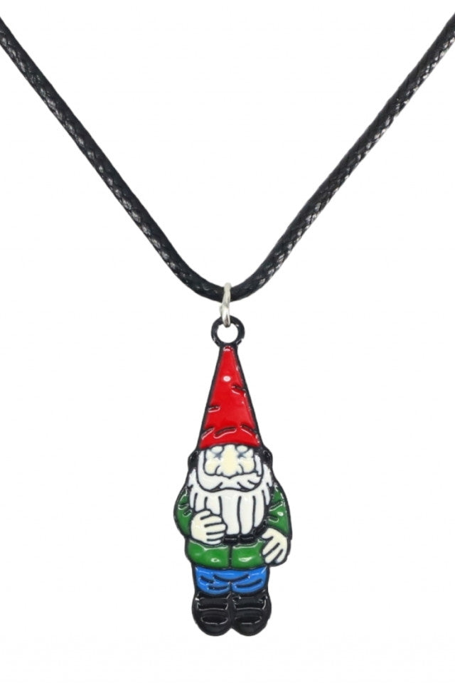 Lantisor cu pandantiv, Pitic de gradina, NO1156, 50 cm, Multicolor