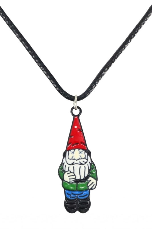 Lantisor cu pandantiv, Pitic de gradina, NO1156, 50 cm, Multicolor