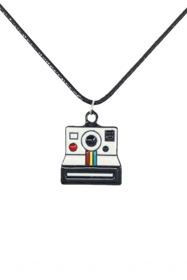 Lantisor cu pandantiv, Polaroid, NO1026, 50 cm, Multicolor