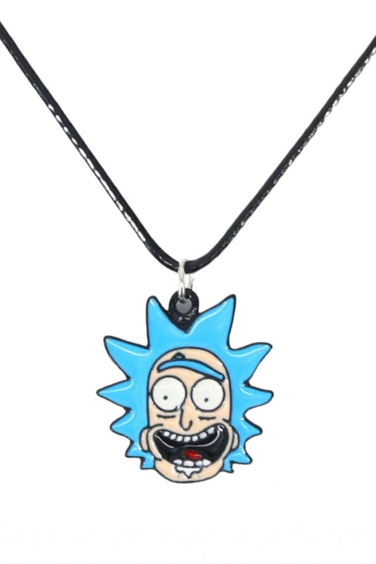 Lantisor cu pandantiv, Rick and Morty, NO1143, 50 cm, Multicolor