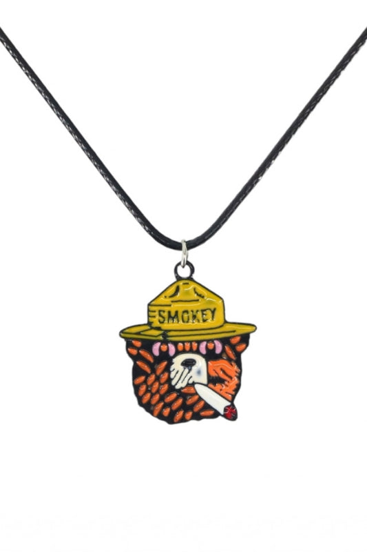 Lantisor cu pandantiv, Smokey Bear, NO1174, 50 cm, Multicolor