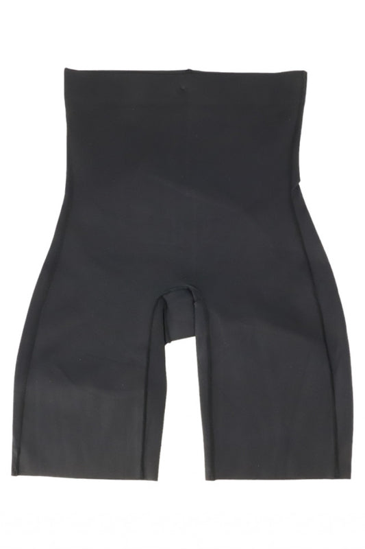 Lenjerie modelatoare pantalon scurt cu burtiera, invizibila, banda sustinere, NO5008A, 3XL, Negru