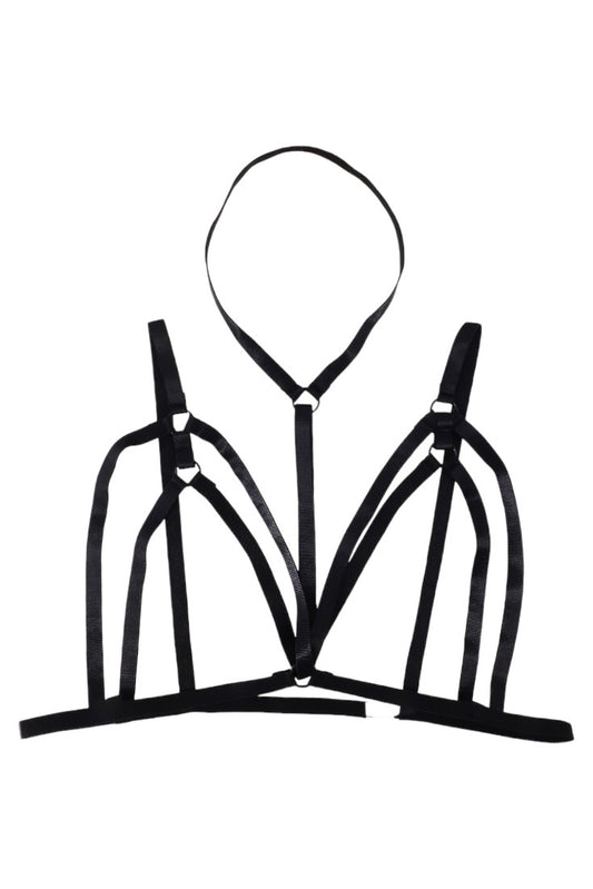 Lenjerie sexy, Sutien Ham, NO5556, One Size INTL, Negru