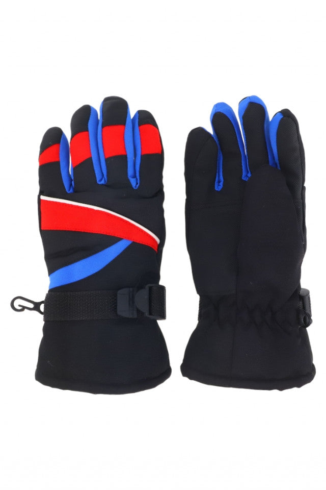 Manusi pentru copii, groase, iarna, NO6041, 17-18 cm, Multicolor