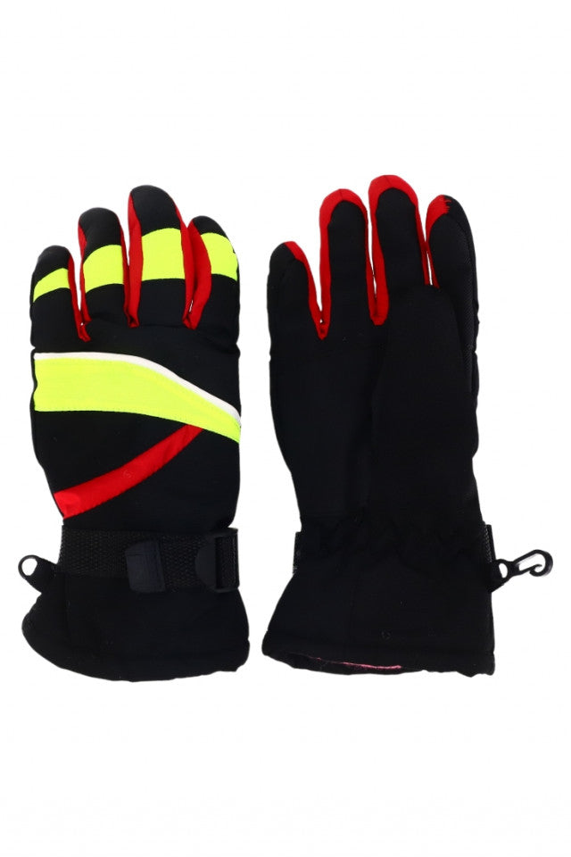 Manusi pentru copii, groase, iarna, NO6042, 17-18 cm, Multicolor