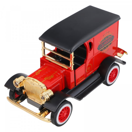 Masina metalica, 1925 Ford Model T, Pullback, Deschidere usi, 1:32, Rosu