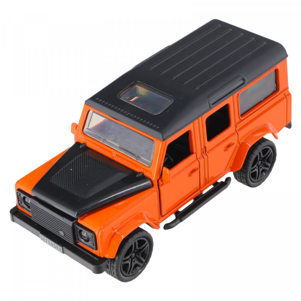 Masina metalica, Mercedes Benz AMG G63, Pullback, Deschidere usi, Sunet, Lumini, 1:36, Portocaliu