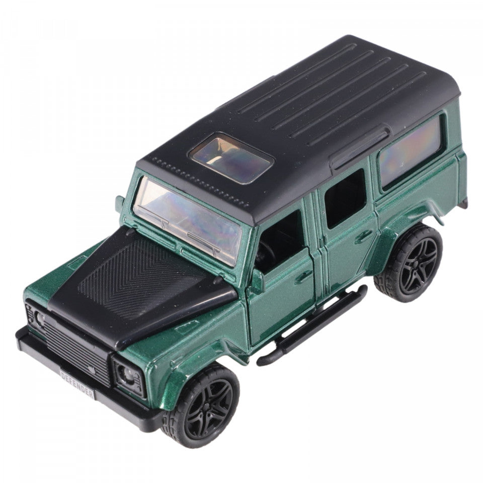 Masina metalica, Mercedes Benz AMG G63, Pullback, Deschidere usi, Sunet, Lumini, 1:36, Verde