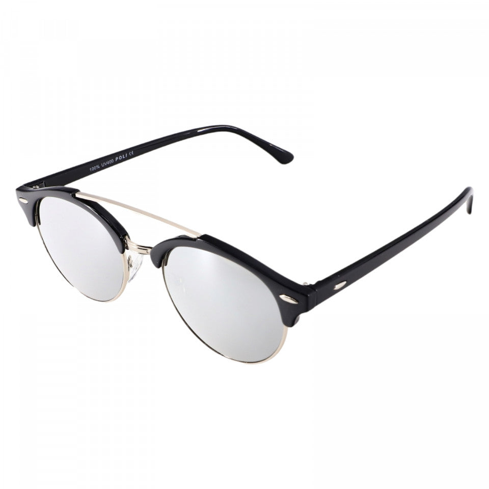 Ochelari de soare dama, Protectie UV, NO5847, Argintiu