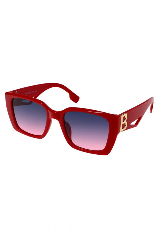 Ochelari de soare, Protectie UV, NO10155, Rosu