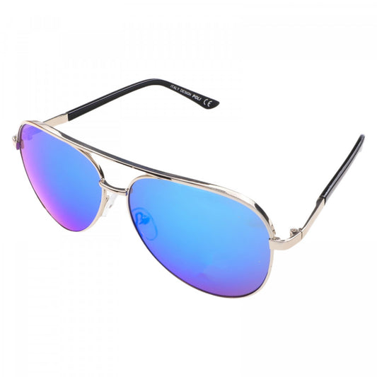 Ochelari de soare, Protectie UV, NO6492, Aviator, Argintiu