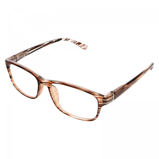 Ochelari de vedere, unisex, pentru citit, NO5005C, dioptrie +1, Maro