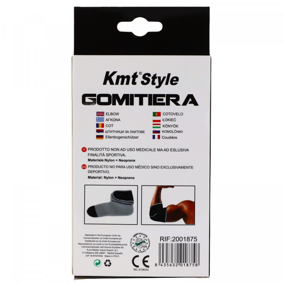 Orteza elastica pentru cot, ofera confort si siguranta, pentru activitate fizica, marime universala, Negru