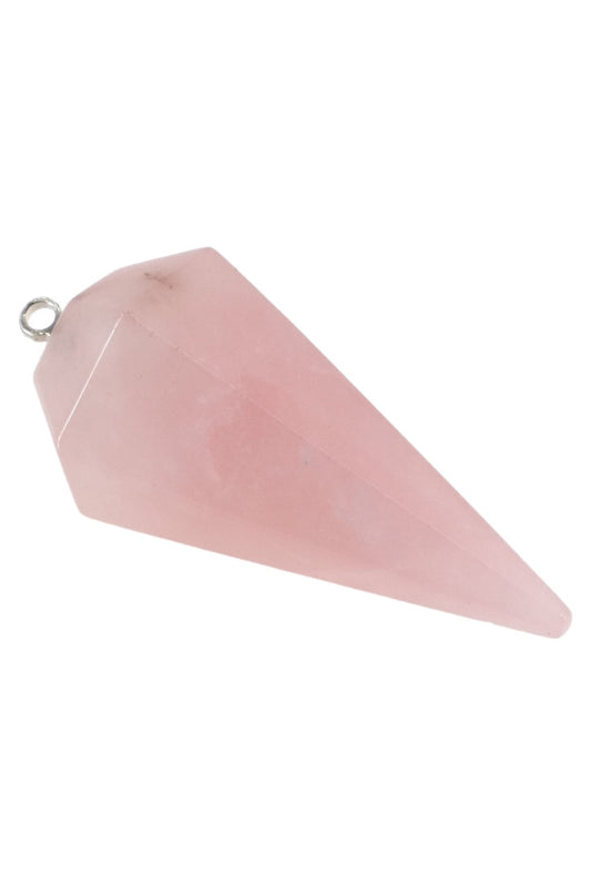 Pandantiv Dama, din piatra semipretioasa, NO345, 3.5 cm, Roz