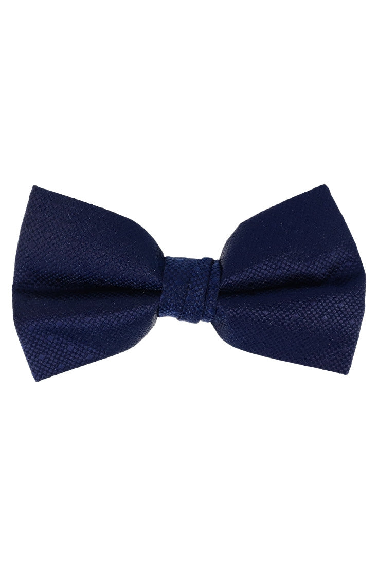 Papion pentru barbati, aspect texturat, NO2071, 6 x 12 cm, Bleumarin