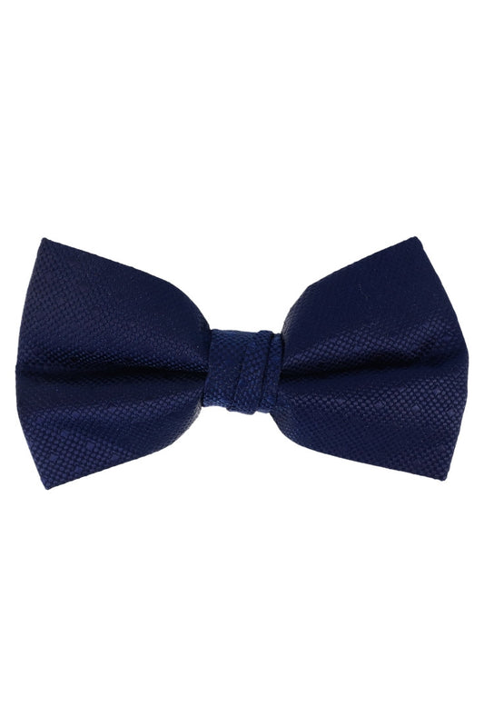 Papion pentru barbati, aspect texturat, NO2071, 6 x 12 cm, Bleumarin