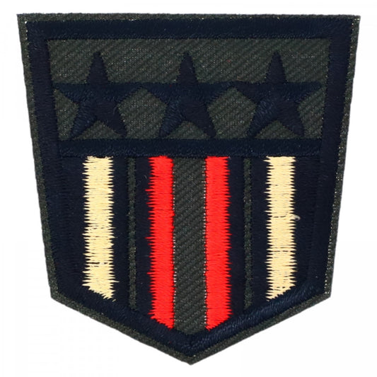 Patch brodat, Army, NO3570, 5 x 5.5 cm, Multicolor