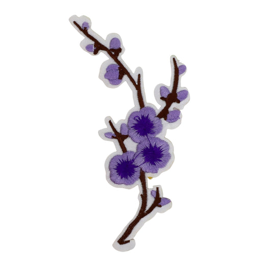 Patch brodat, Floare, NO4234, 16 cm, Multicolor