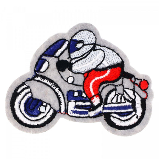 Patch brodat, Motocicleta, NO3569, 7 x 5 cm, Multicolor