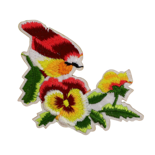 Patch brodat, Pasarica, NO4325, 10 x 8 cm, Multicolor