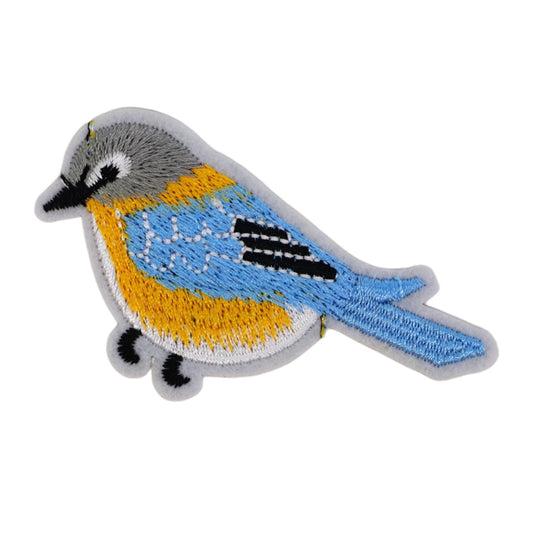 Patch brodat, Pasarica, NO54267, 8 cm, Multicolor