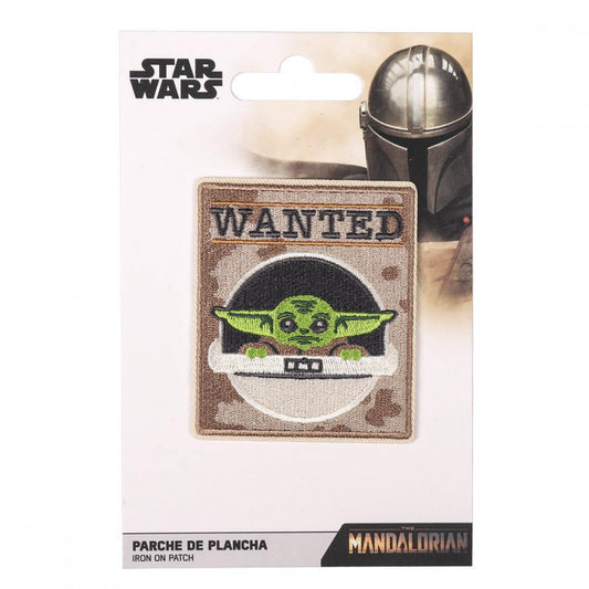 Patch brodat, The Mandalorian Wanted, Star Wars, 7 x 6 cm