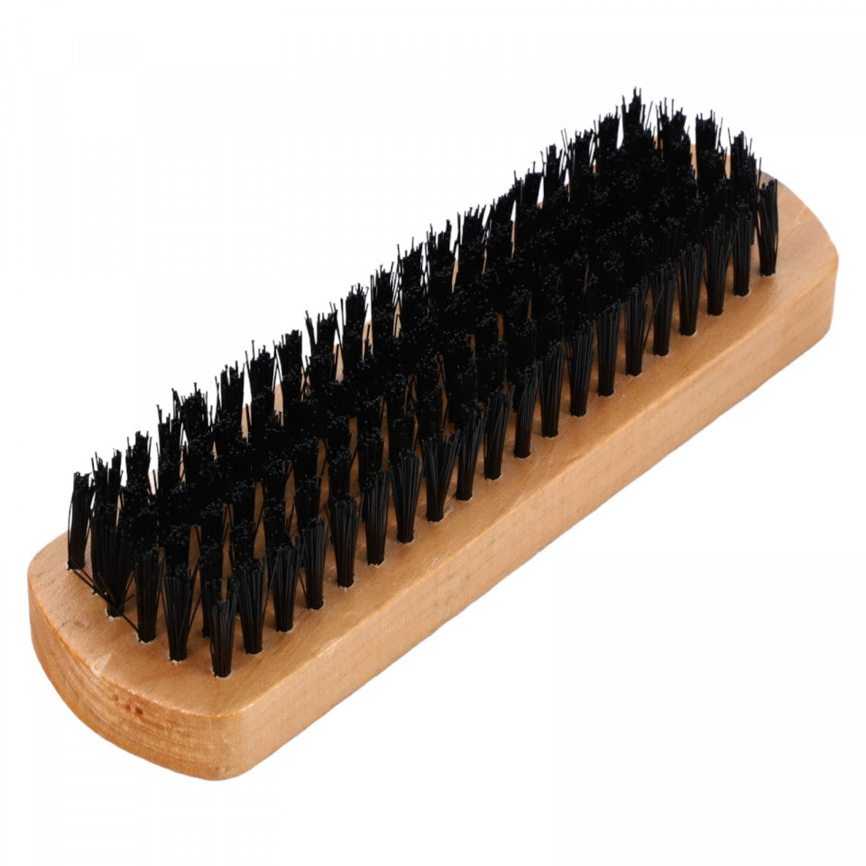 Perie pentru pantofi, NO4256, 14 x 4 cm, Maro