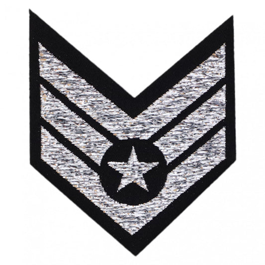 Petic textil, Patch brodat, Air Force, NO2021, 5.3 x 4.5 cm, Multicolor