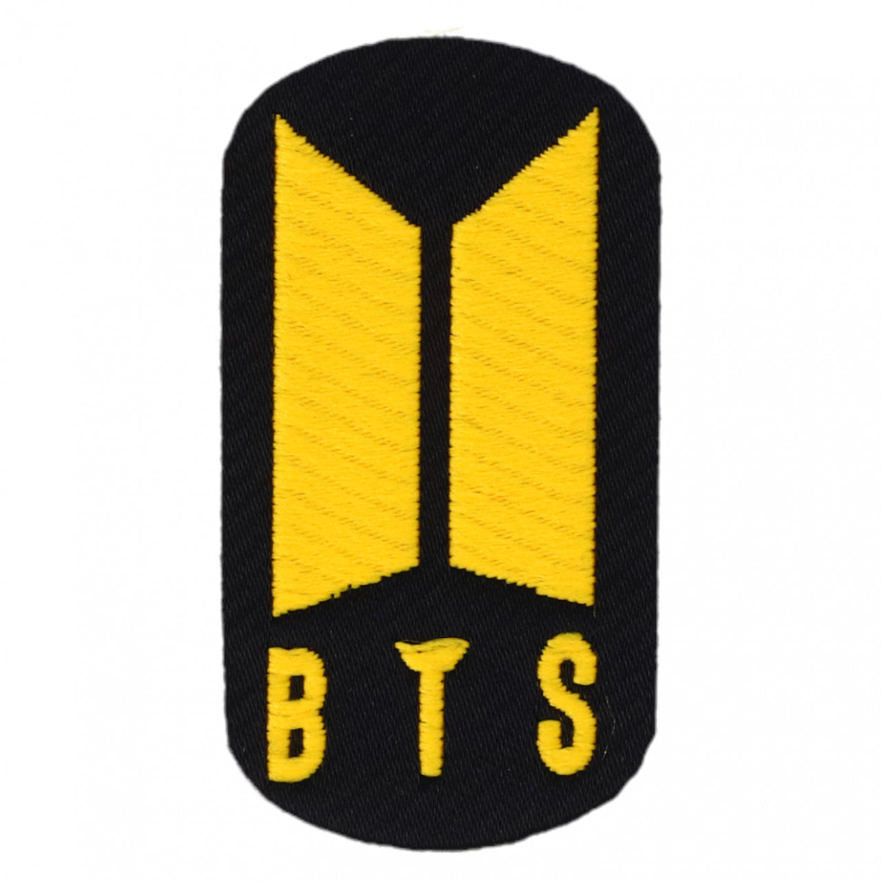 Petic textil, Patch brodat, BTS, NO3556, 3 x 5.5 cm, Multicolor