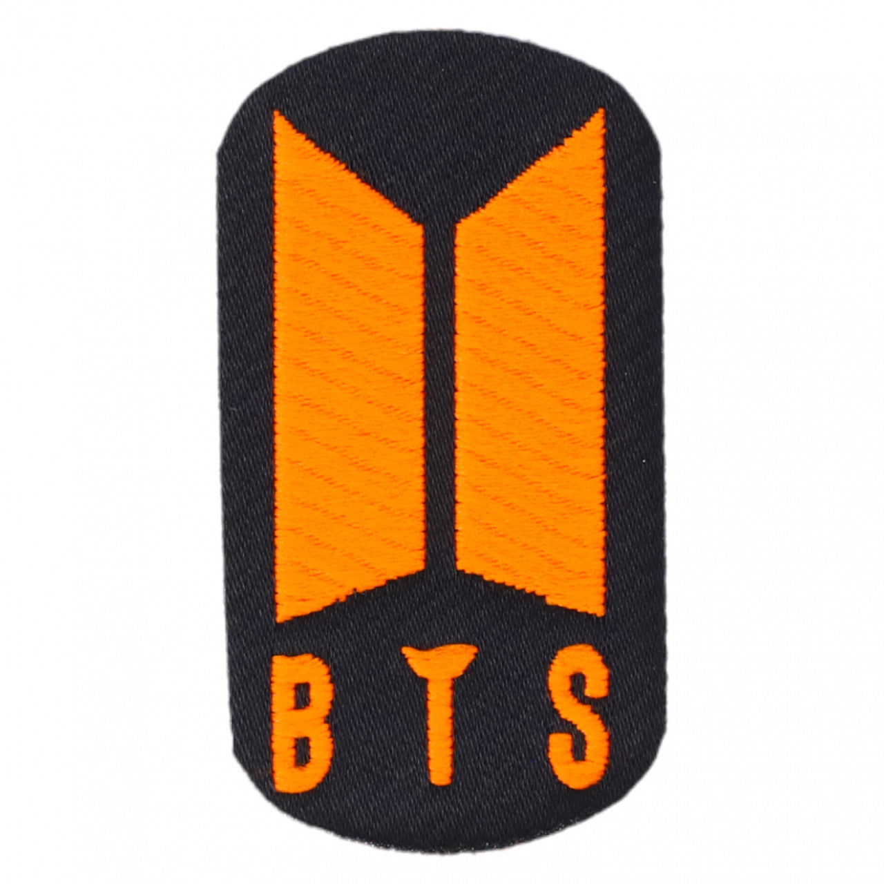 Petic textil, Patch brodat, BTS, NO940, 3 x 5.3 cm, Multicolor