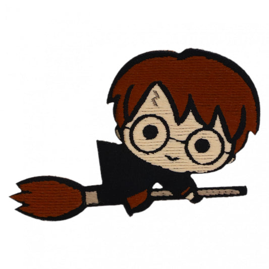 Petic textil, Patch brodat, Harry Potter, NO5337, 4.3 x 6.7 cm, Multicolor