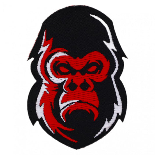 Petic textil, Patch brodat, King Kong, NO6462, 3.5 x 5.2 cm, Multicolor