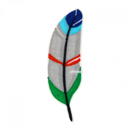 Petic textil / patch brodat, Pana, 11.5 x 3.5 cm, Multicolor
