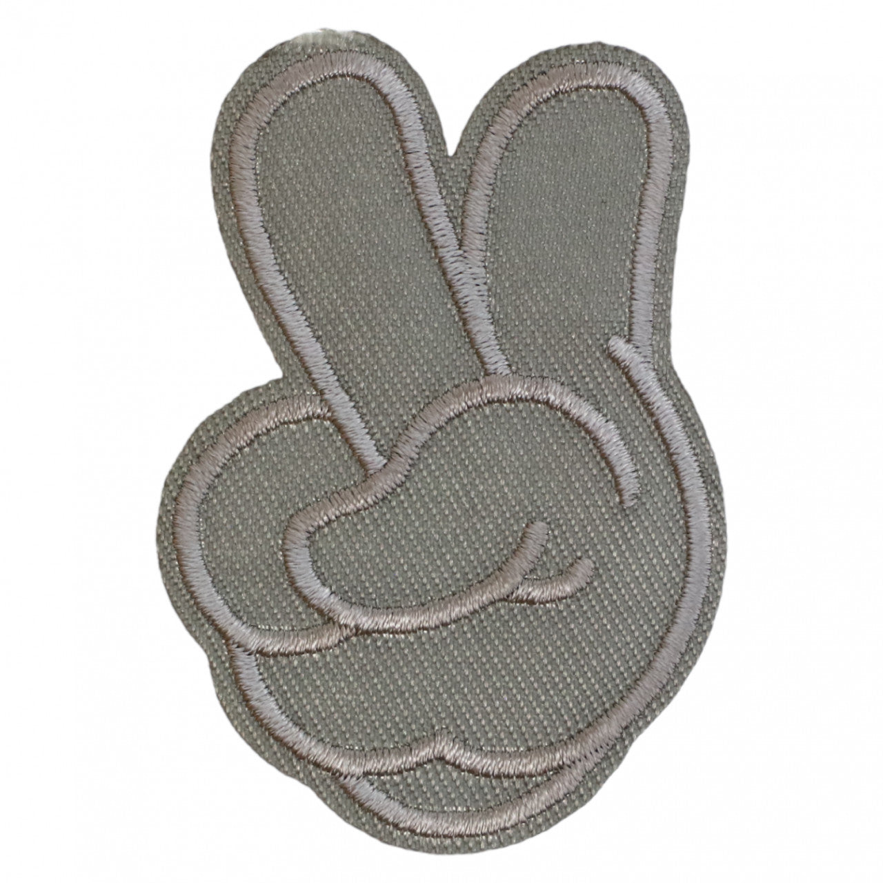 Petic textil, Patch brodat, Peace, NO1443, 4 x 6.4 cm, Multicolor