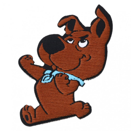 Petic textil, Patch brodat, Scooby-Doo, NO4558, 4 x 6.5 cm, Multicolor