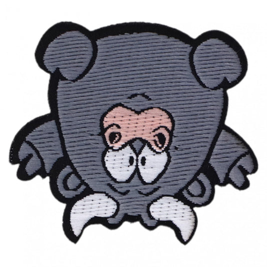 Petic textil, Patch brodat, Vacuta dolofana, NO8881, 4.7 x 4.2 cm, Multicolor