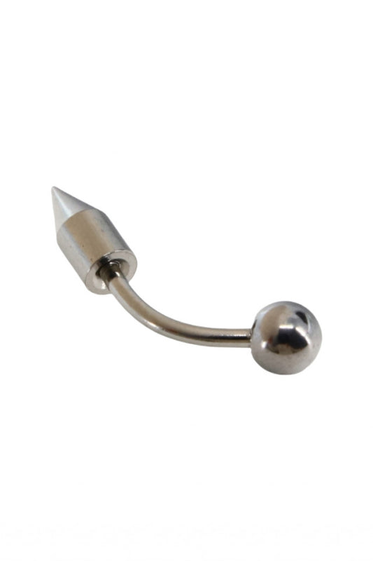 Piercing buric, NO843, 2.5 cm, Argintiu