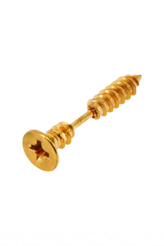Piercing, Cercel, NO836, 2.5 cm, Auriu