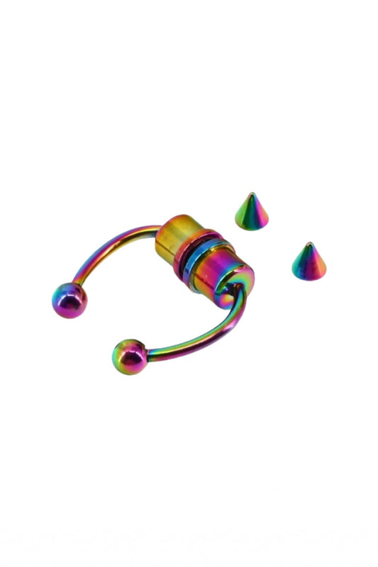 Piercing nas, Magnetic, NO842, 1 cm, Multicolor
