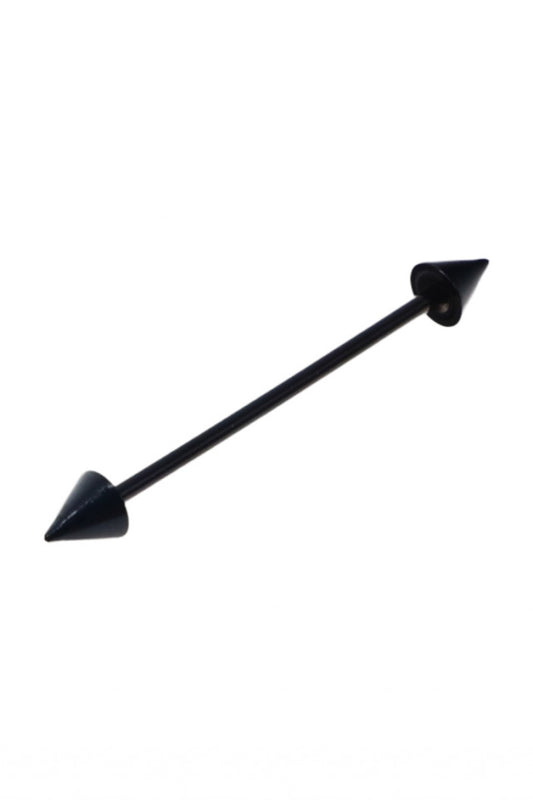 Piercing, NO816, Tija, 4 cm, Negru