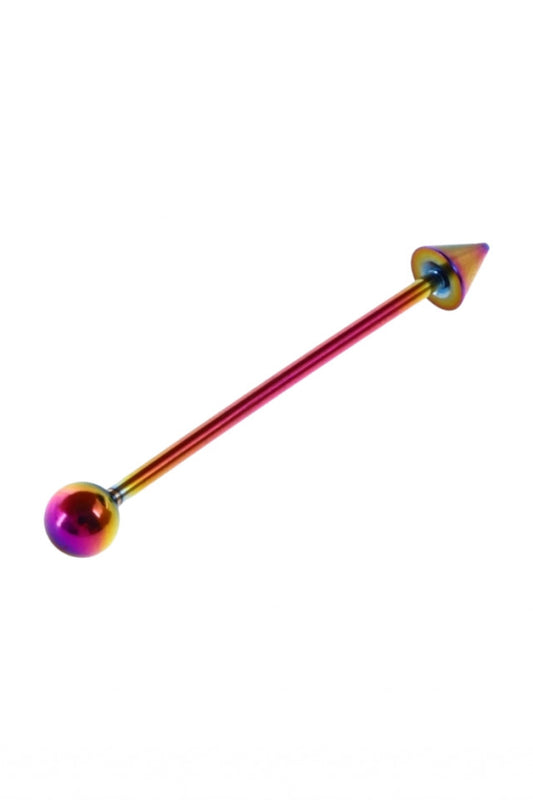 Piercing, NO817, Tija, 4 cm, Multicolor