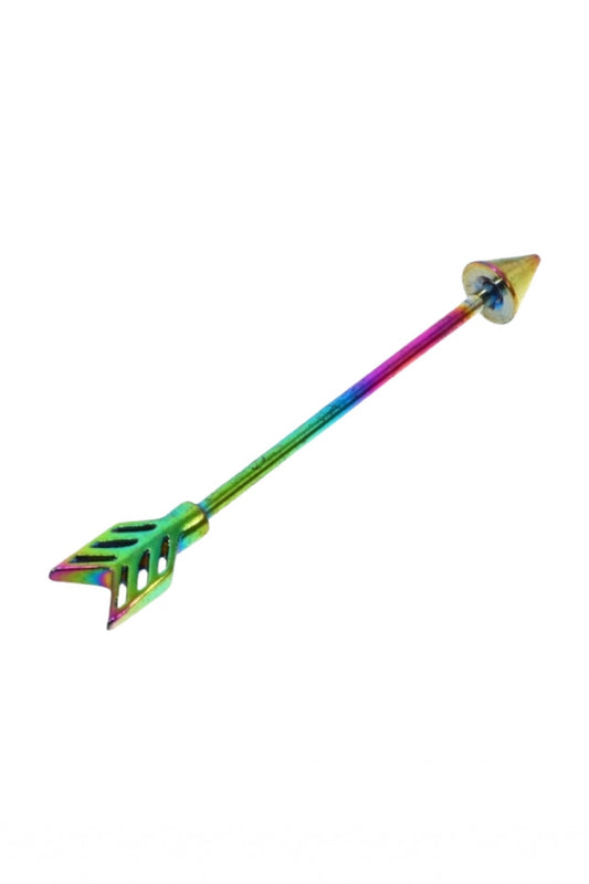 Piercing, NO818, Tija, 4.5 cm, Multicolor